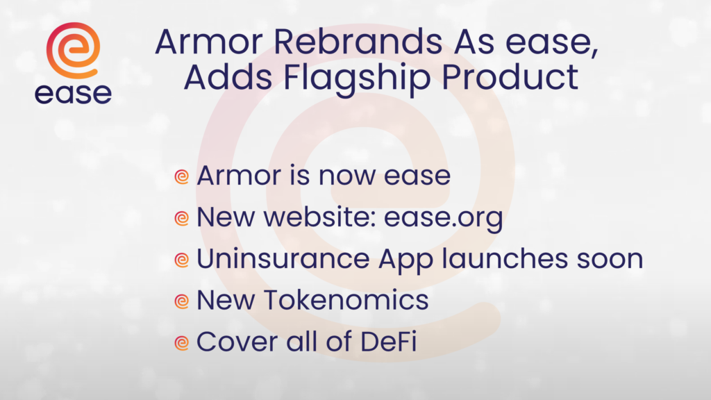 Armor Rebrands As ease, Adds Flagship Product