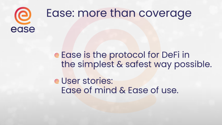 ease blog: more than coverage. Ease of mind & ease of use.